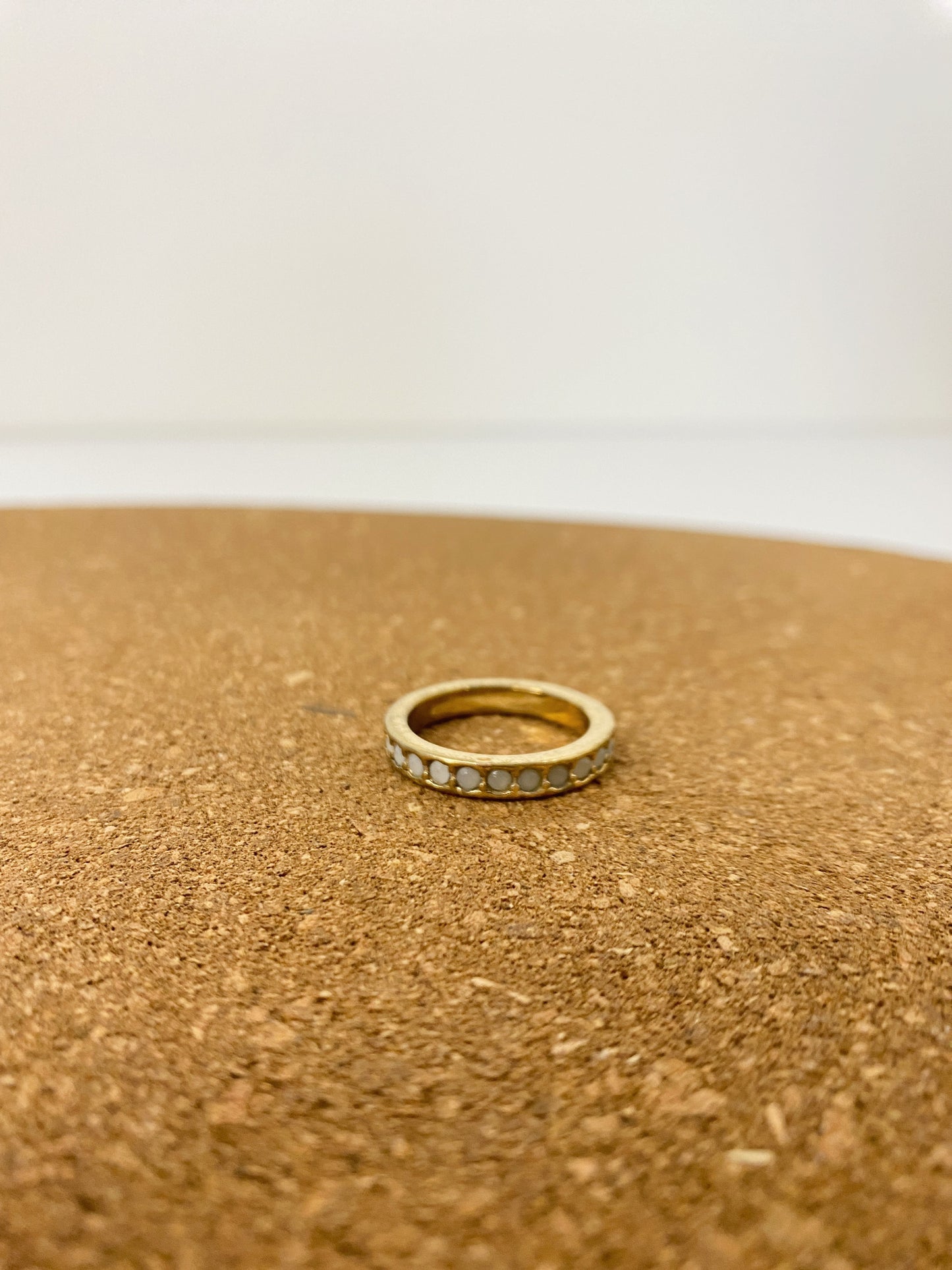 Flat Gold Ring