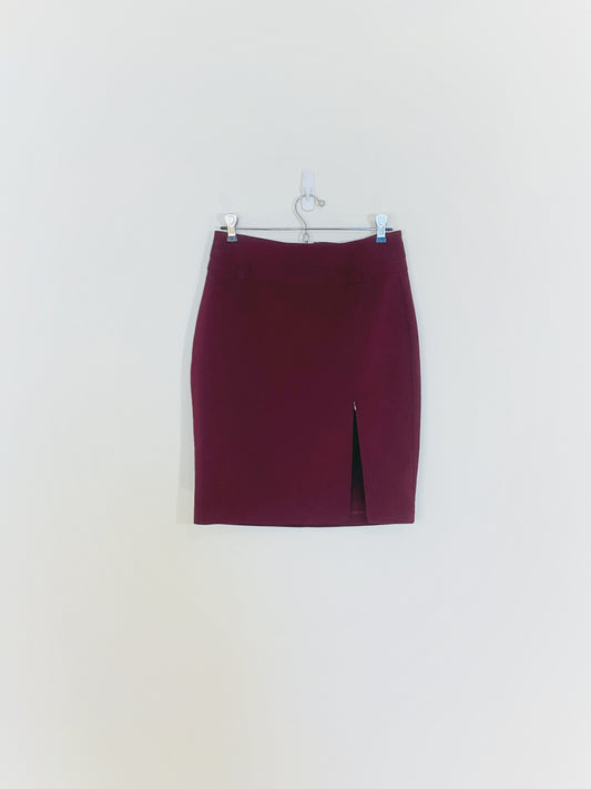Burgundy Skirt (Size 5)
