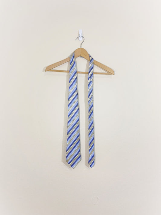 Striped Neck-Tie 100% silk