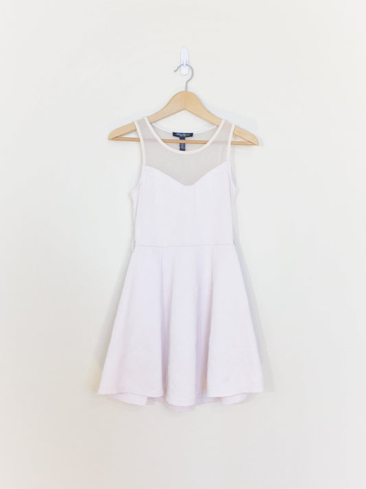 Robe patineuse rose clair (petite)