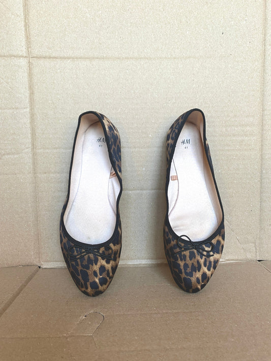 Leopard Print Flats (Size 9.5)