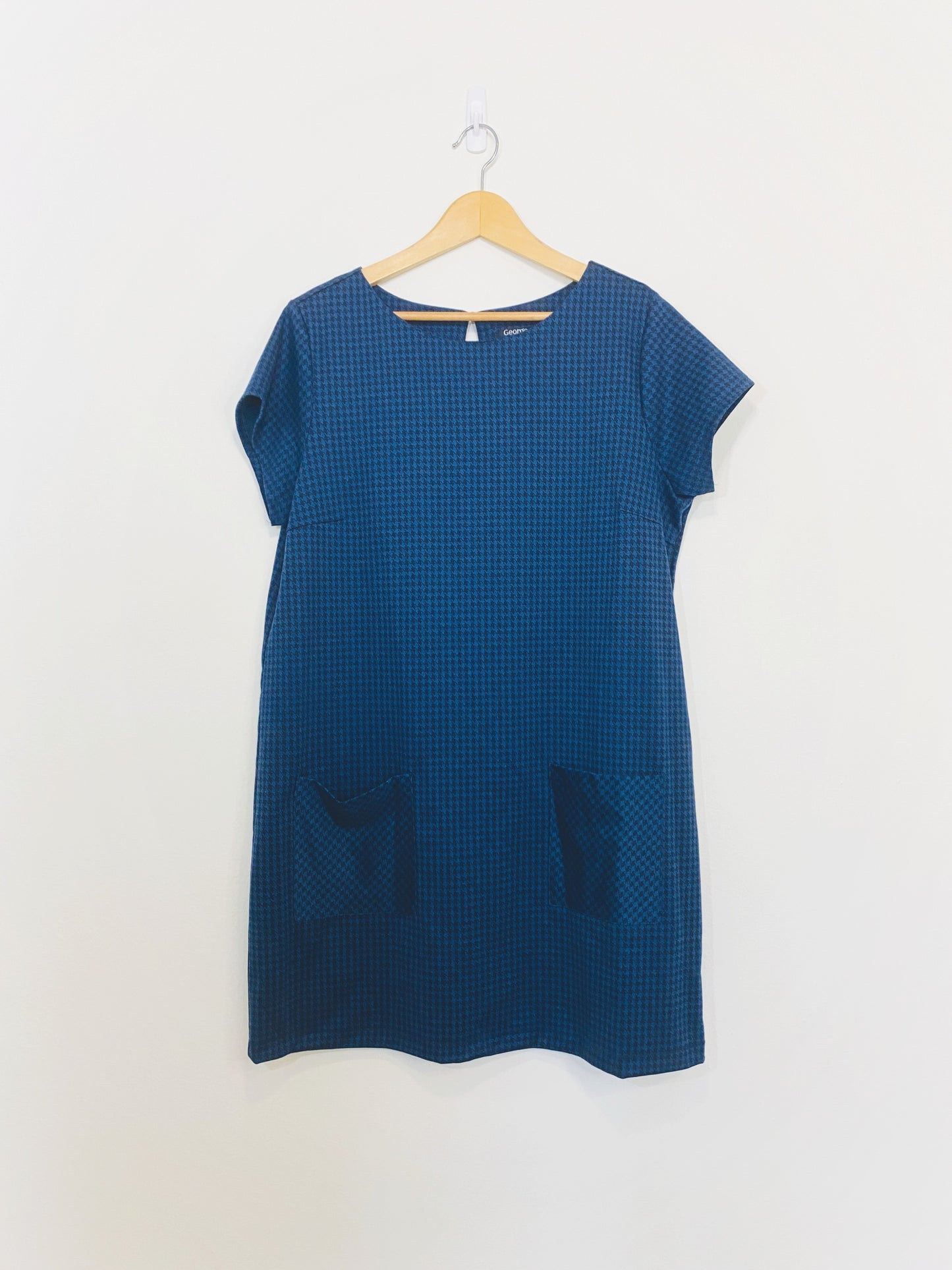 Houndstooth T-Shirt Dress (XL)