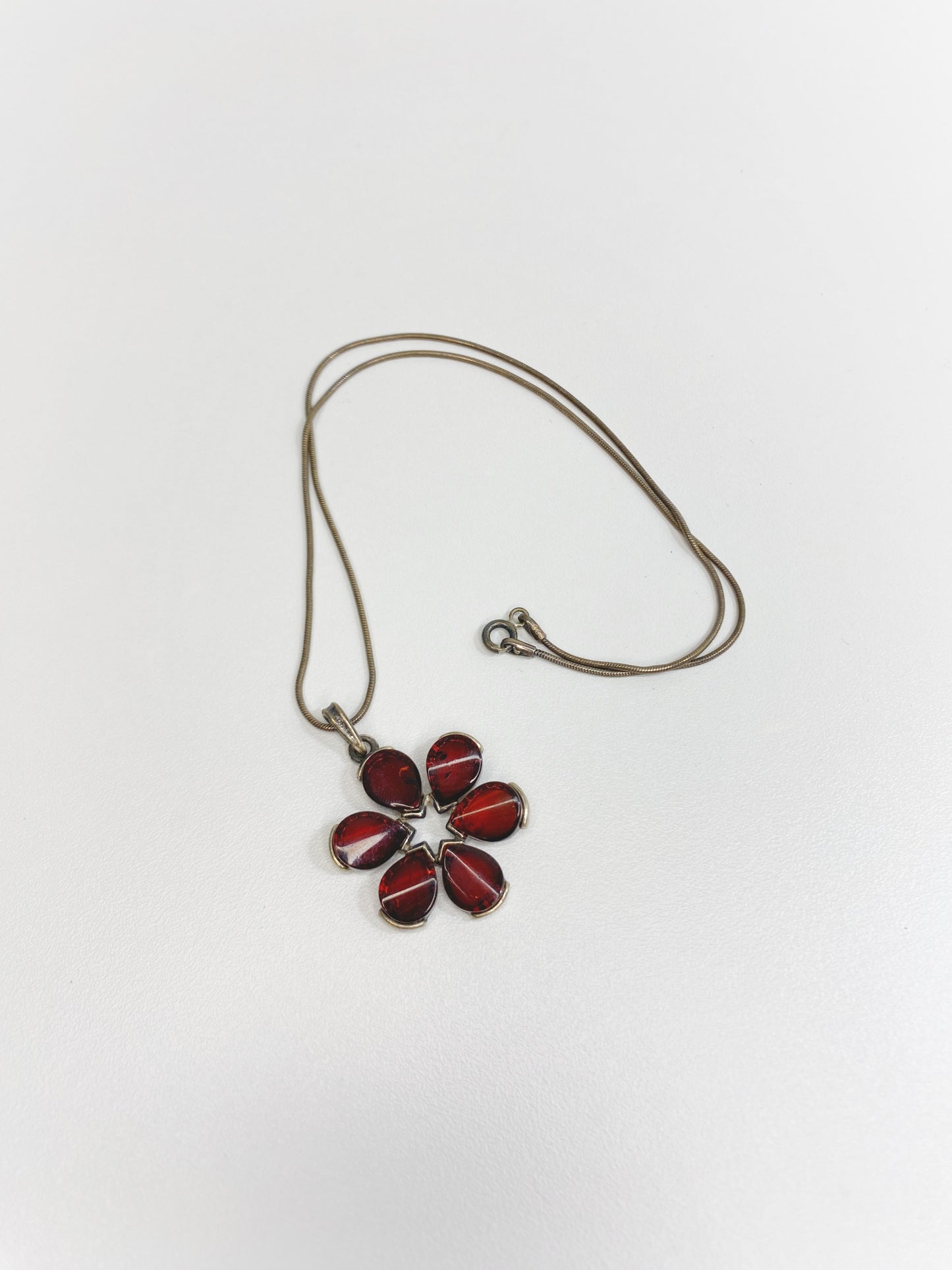 Floral Pendant Necklace