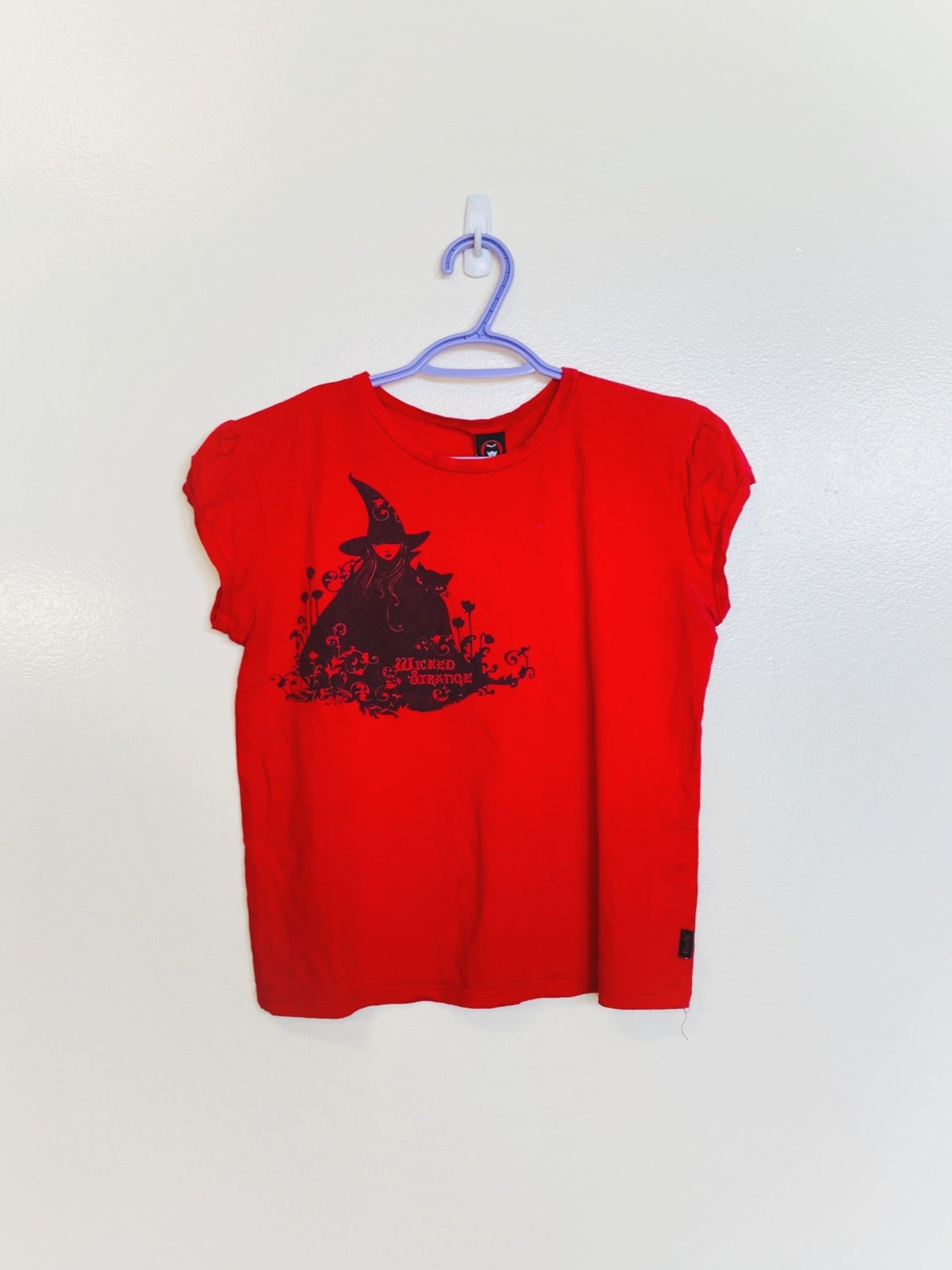 T-shirt graphique rouge (S/M)