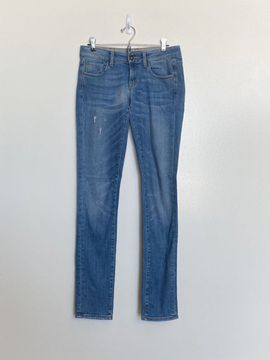 Blue Skinny Jeans (Size 28)