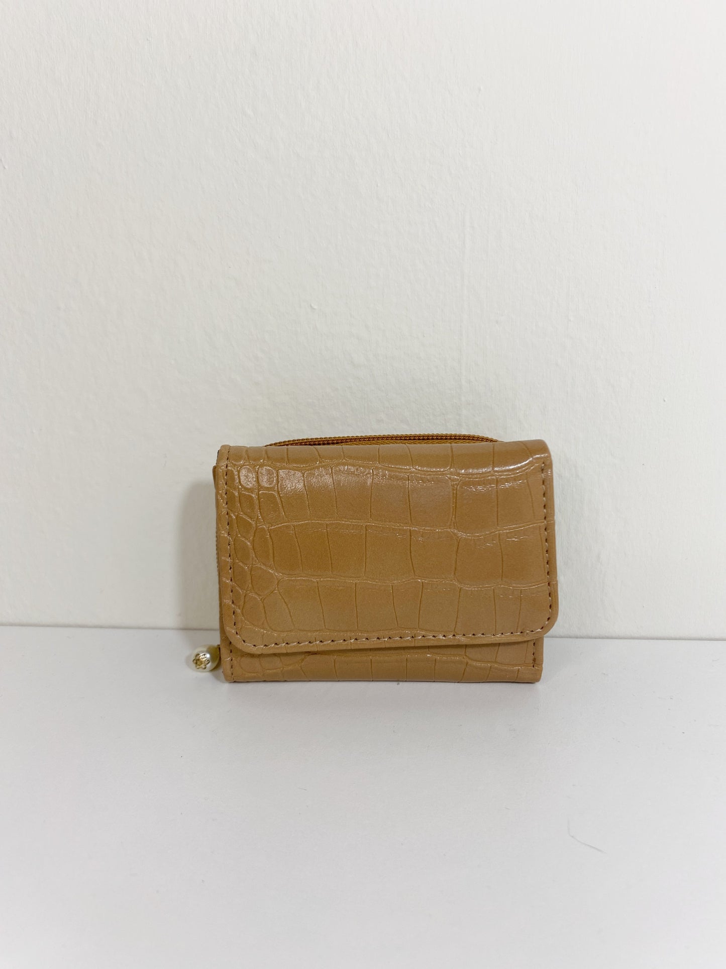 Tan Mini Wallet