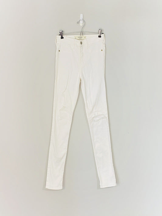 Jean skinny blanc (taille 2)