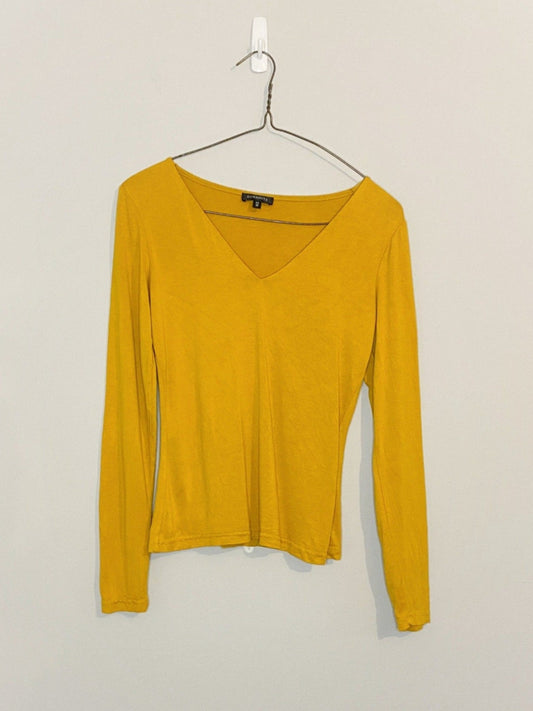 Yellow Long-sleeve Top (Small)