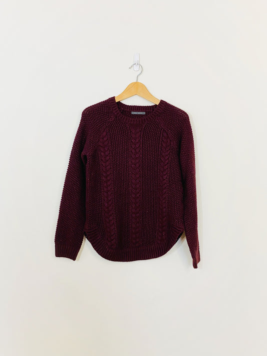 Burgundy Sweater (Small)