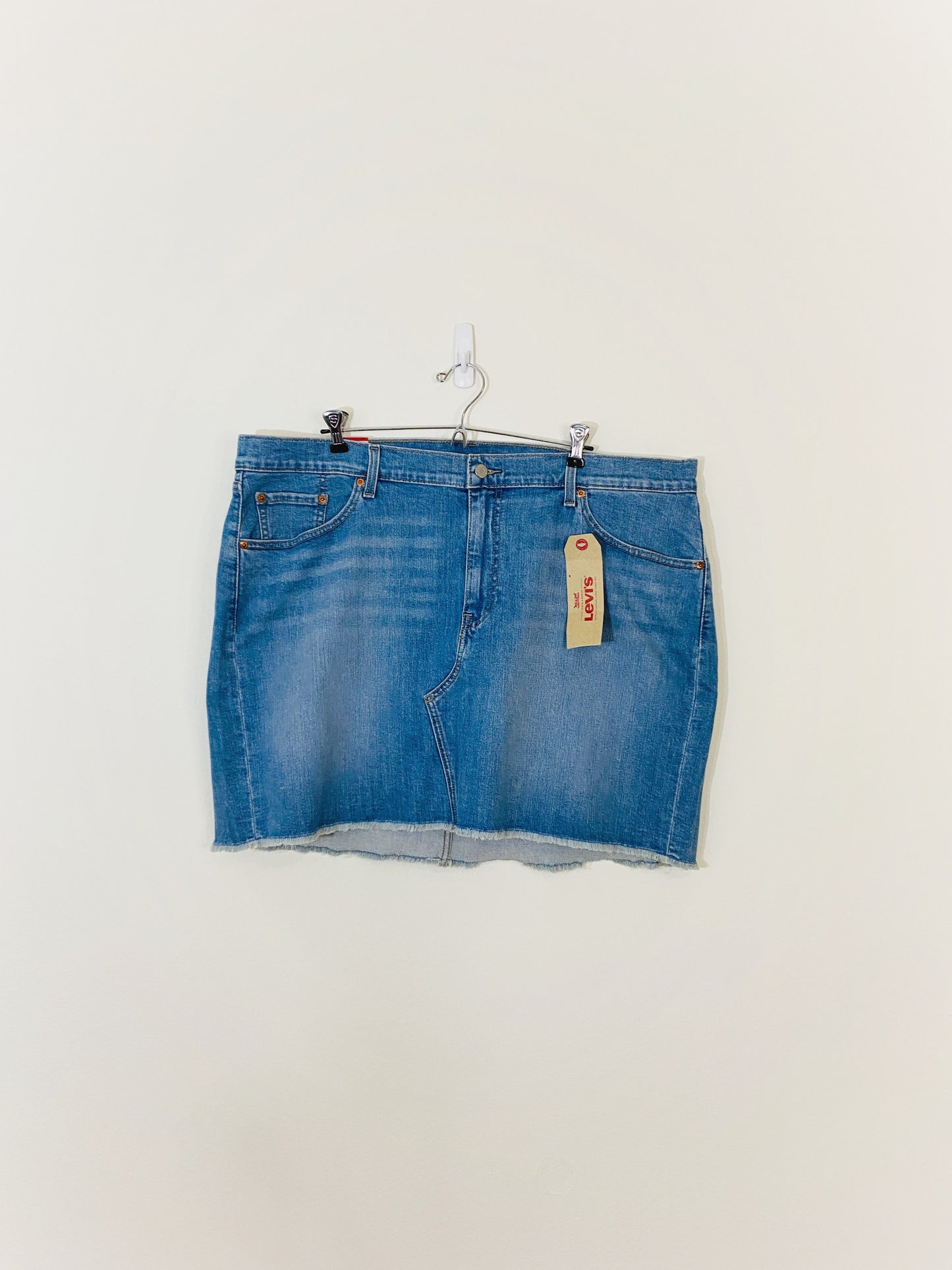 Jean Mini Skirt (Size 22)